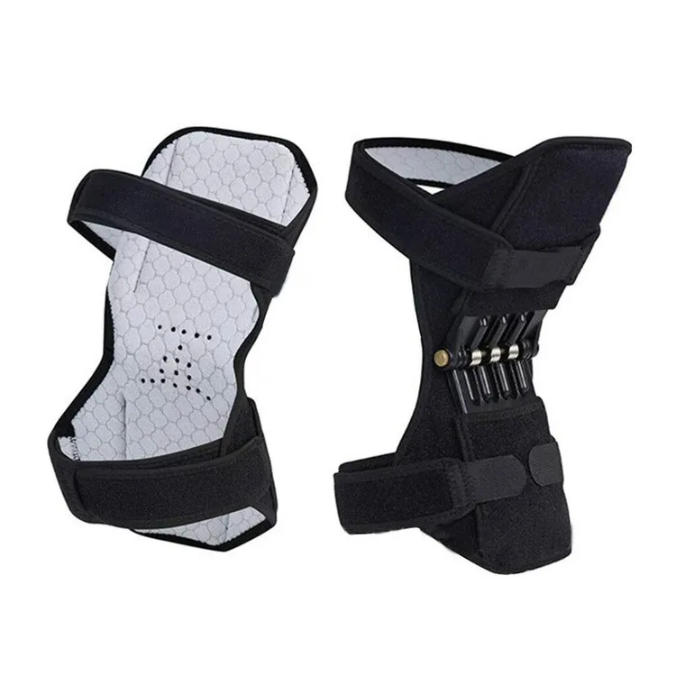 Injiaer Rodilleras Staebilizer Neoprene Power Lift Spring Force Tool Joint Support Spring Knee Stabilizer Brace Pads