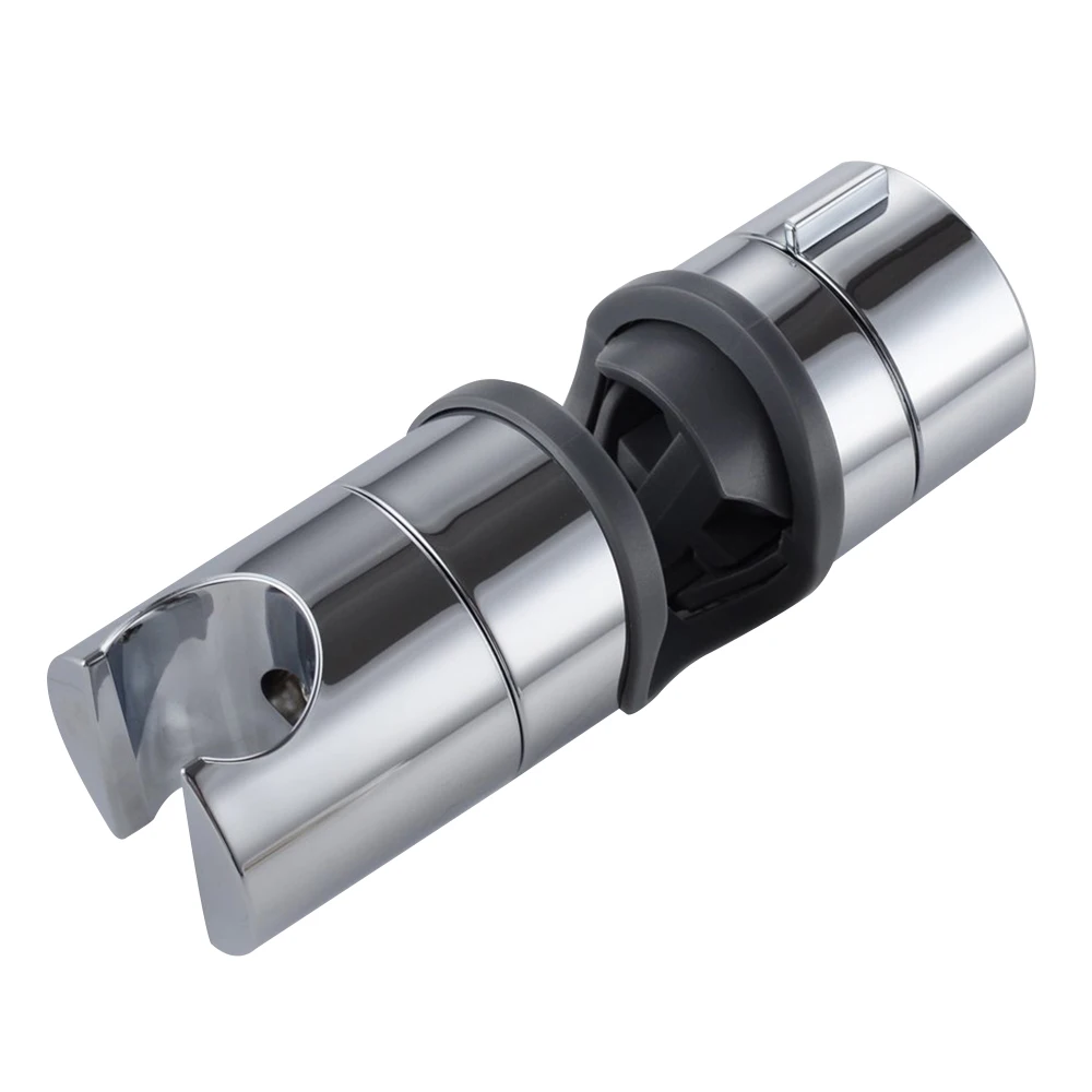 Shower Head Holder Bar Pole Bracket Adjustable Hand Shower Rail Head Bracket Chrome Plated Fits Dia 18-25mm