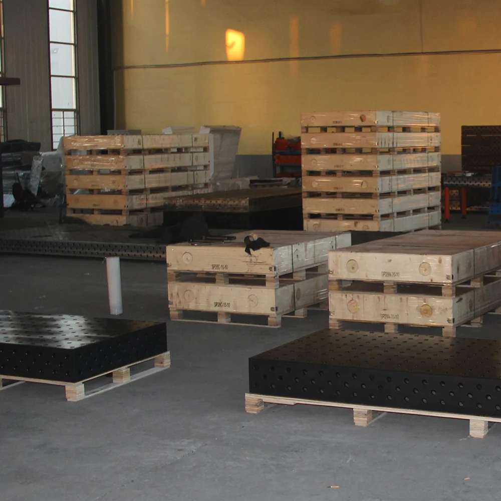 Чугунный 2500*2000*200 мм Table de soudage en 3D sur mesure