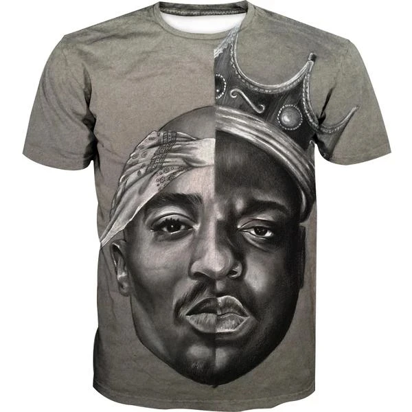 Sublimation 3D Print Bayan Tisort Algodon Camiseta Hip Hop Custom T Shirt For Sport Team