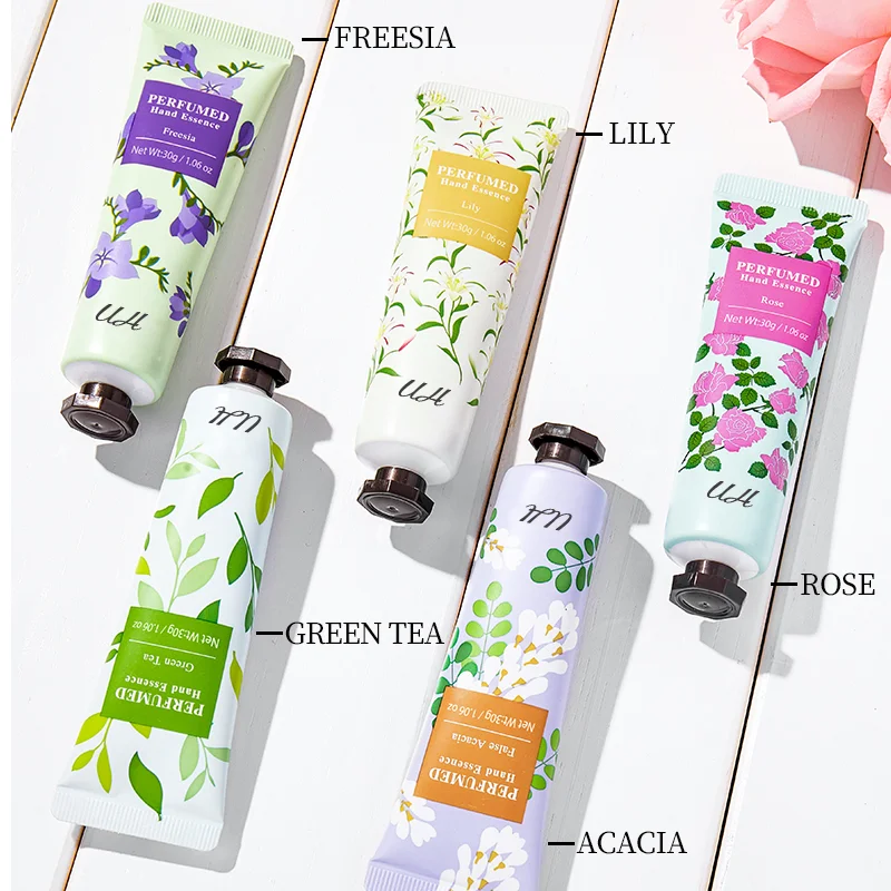 Hand Lotion Working Hands Cosmetic Organic Vegan Fruity Nutty Collagen Moisturizing Whitening Cream Hands