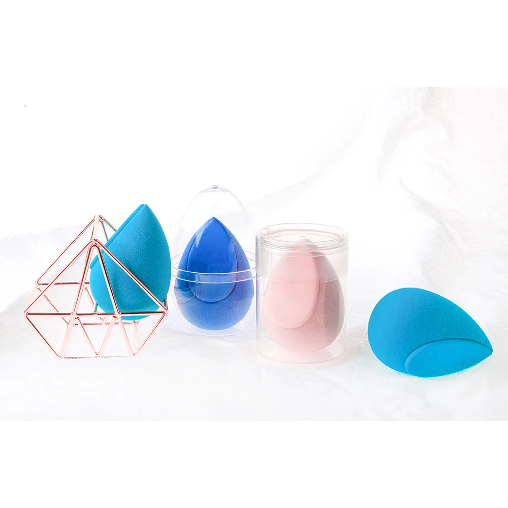 Custom Design Original Silicone Makeup Sponge Cosmetic Dual-Use Makeup Sponge Blender With Silicone Skin