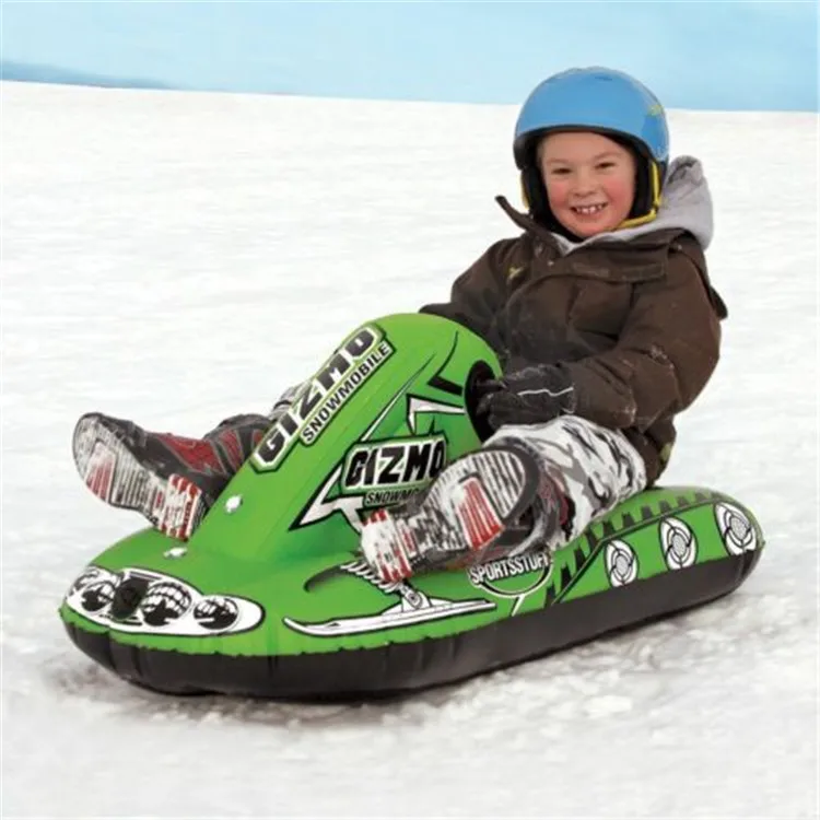 Environmental, wear-resistant and cold-resistant PVC inflatable ski boat children winter outdoor snow sports snowmobile ski ring