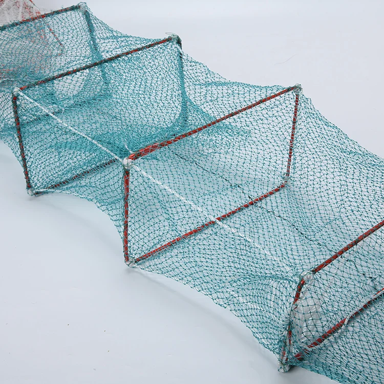 Factory Outlet Anti-rust PVC plastic pipe wraps iron frame pisciculture 18x32x29 Aquaculture Trap