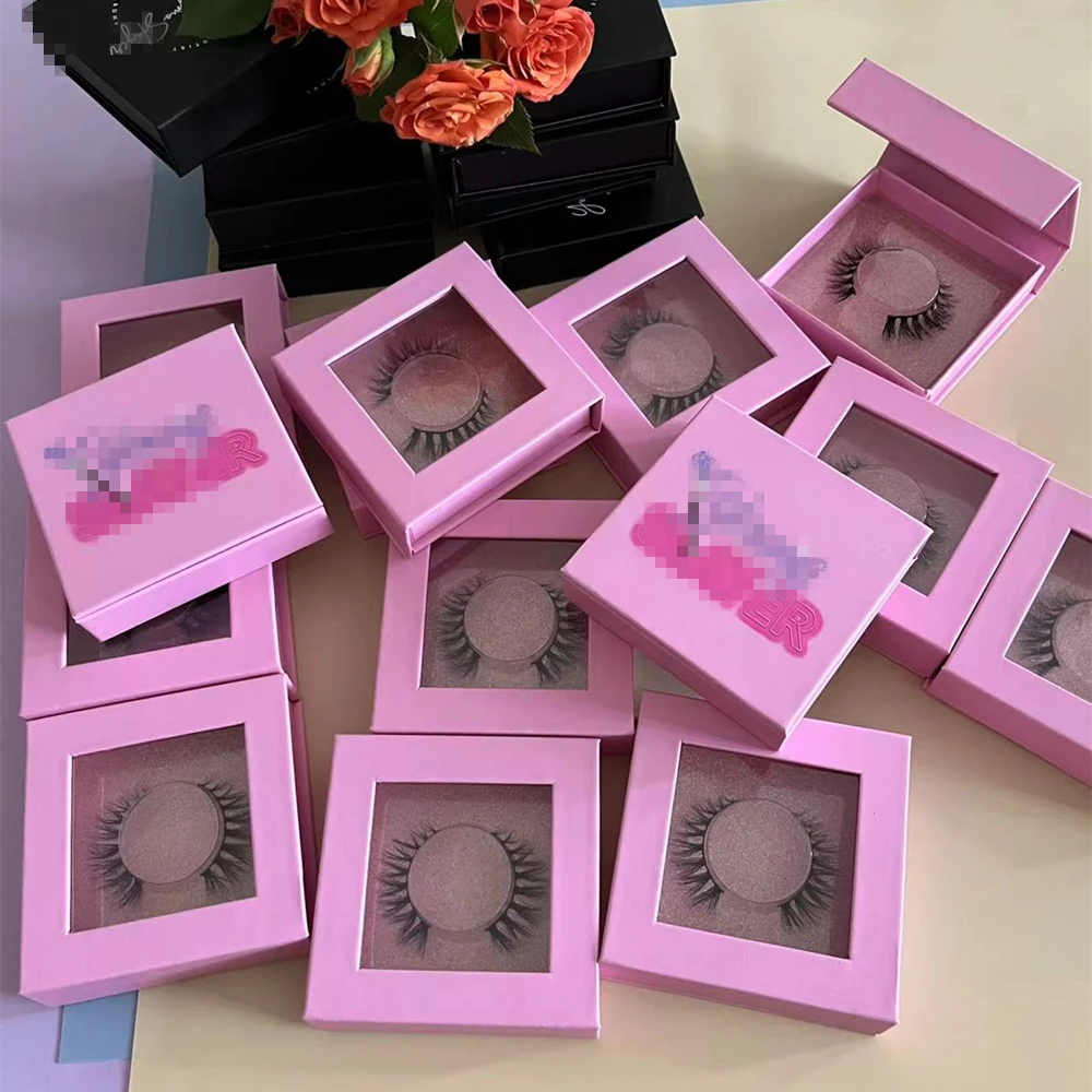 Luxury eyelash primer packaging box case eyelash lash packaging boxes custom logo