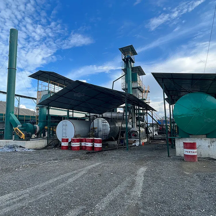 80t/hr 100 t/hr  Stationary Asphalt Batch Plant