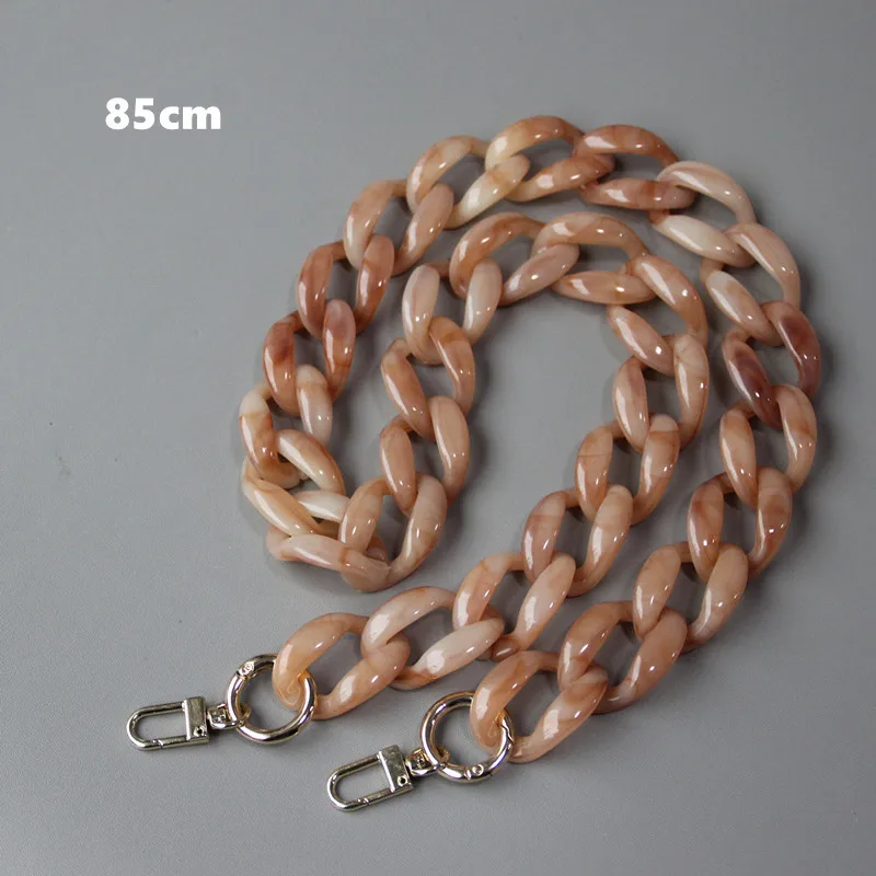 Acrylic Resin Chain Bag Strap for Handbags Women Gold Purse Chains