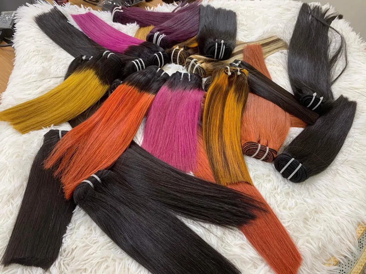 Best Price Virgin Hair Weaving Wholesale 100% Unprocessed Human Hair Extension Bundles From Vietnam - genius weft