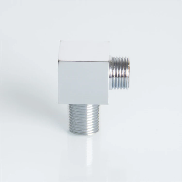 Faucet manufacturer 1/2 inch Chrome Finish Toilet angle valve For Bathroom Bidet Shower