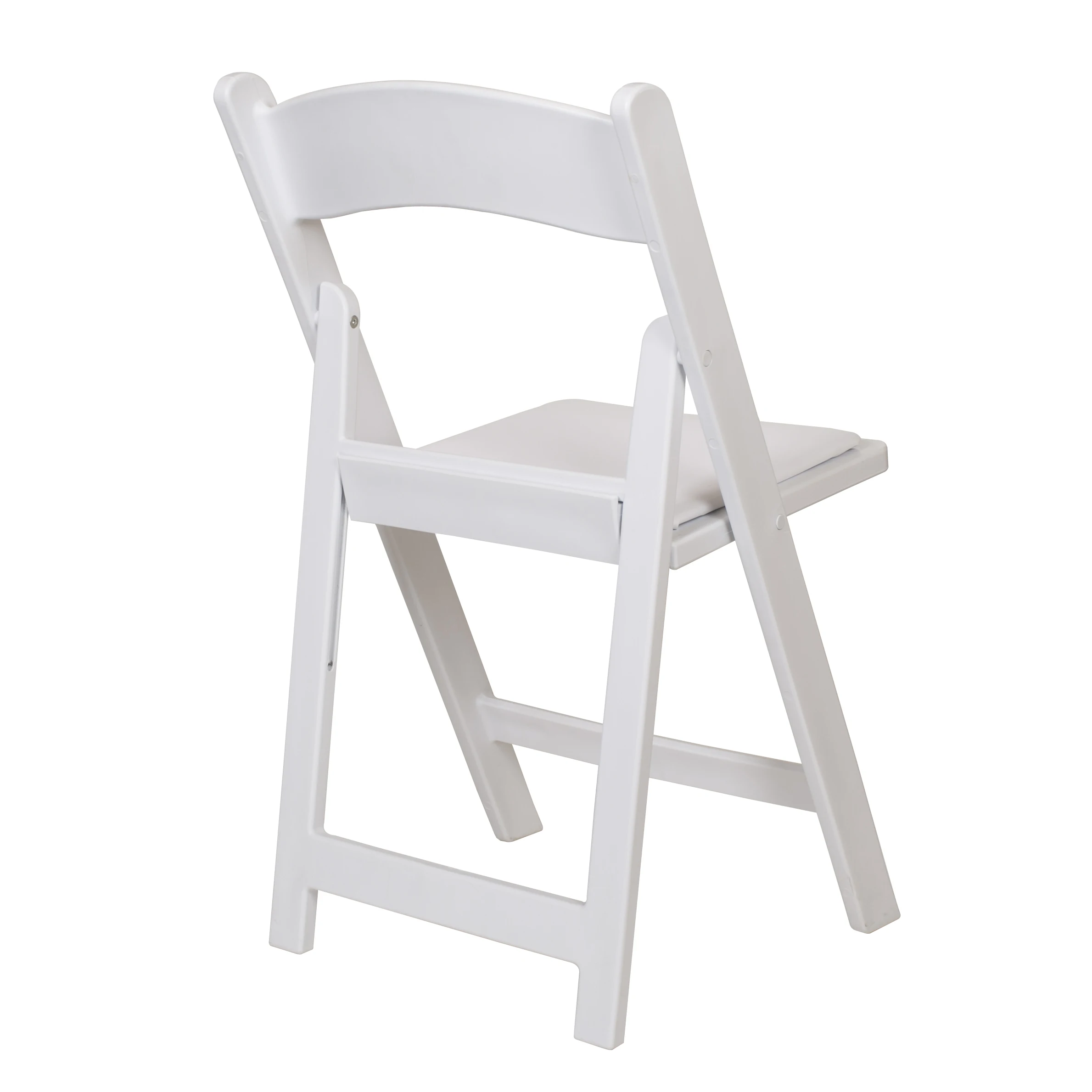Factory Supply Plastic Resin Chair white Wimbledon Wedding Folding Chair Garden chairs