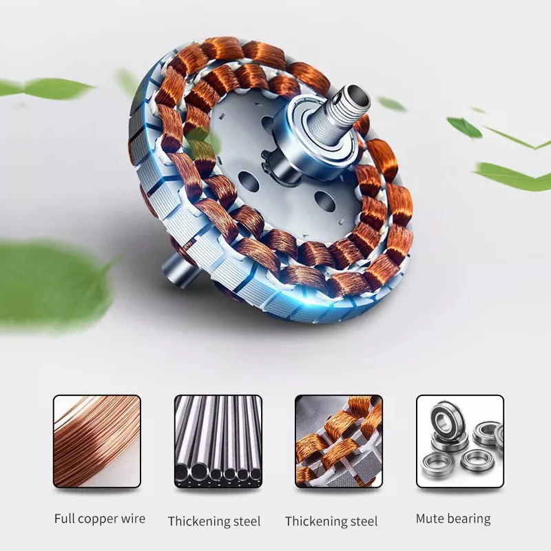 5 wood Level Wind Speeds 52 Inch 5 Blades DC Motor Ceiling Fan Remote Control Led Ceiling Fan With Light