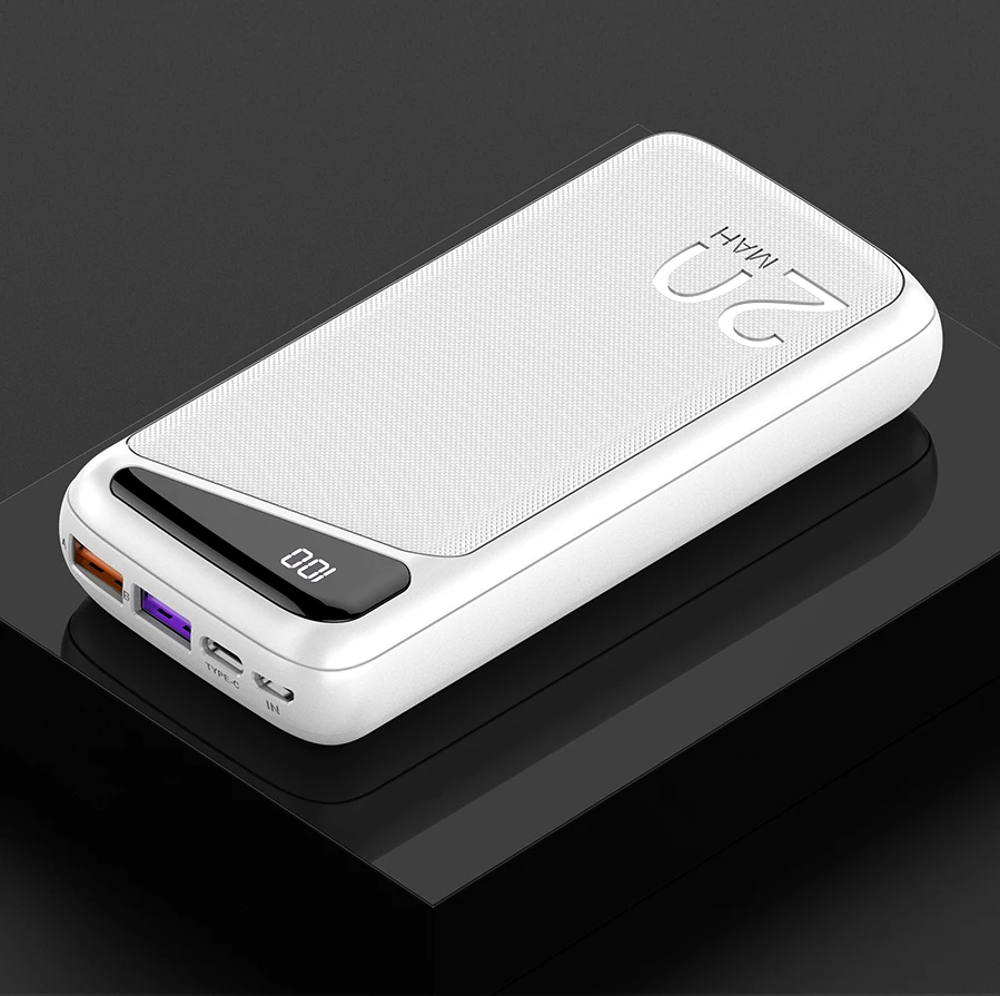 AWEI New arrival P104K 20000mAh Power Bank 22.5W fast charge fast power bank portable charger