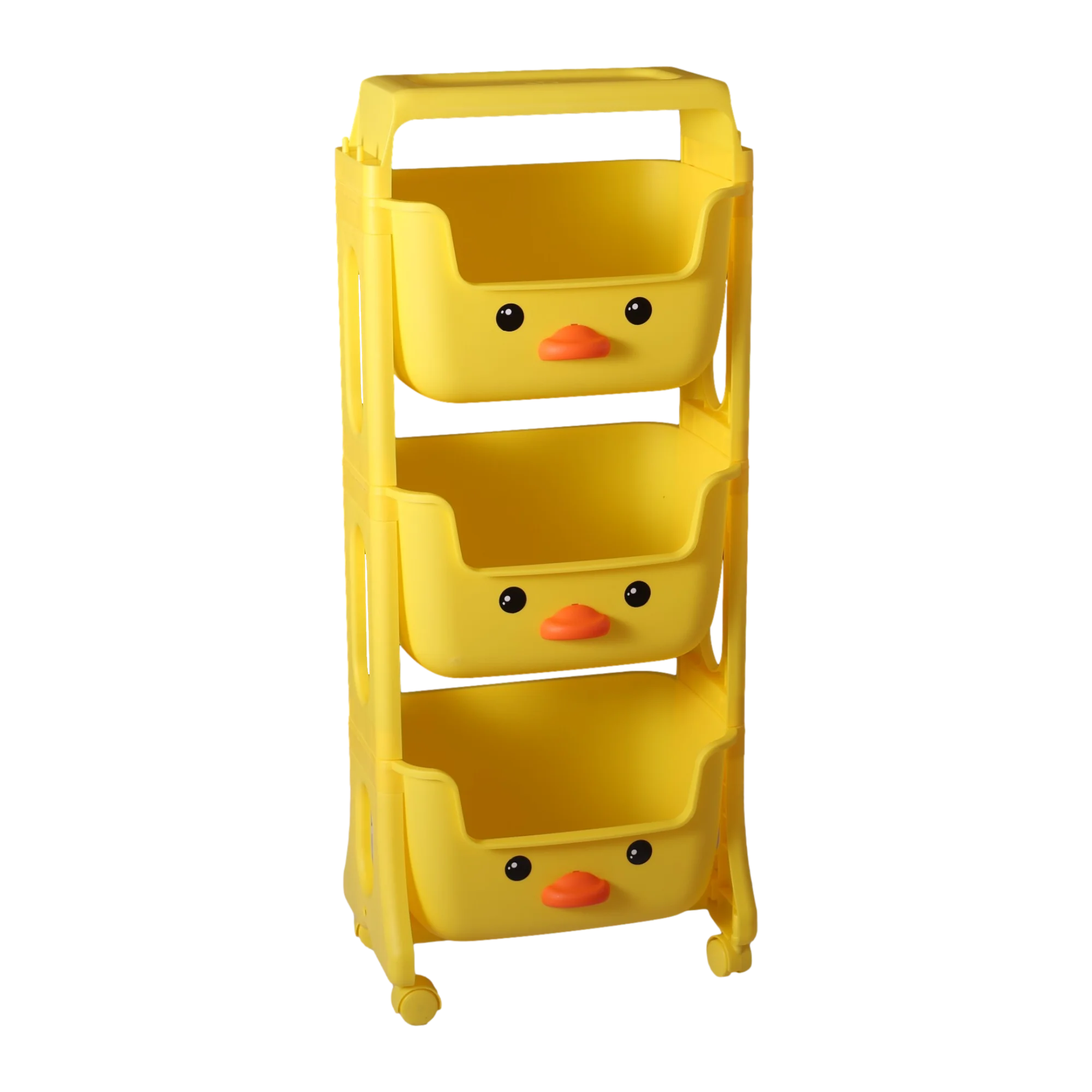 4 Tier Bathroom Cart Organizer Rolling Cart With Casters Wheels For Kitchen Laundry Narrow Places Storage Cart
