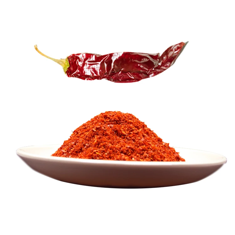 
well dried chili crushed and sweet paprika flakes with no spent 