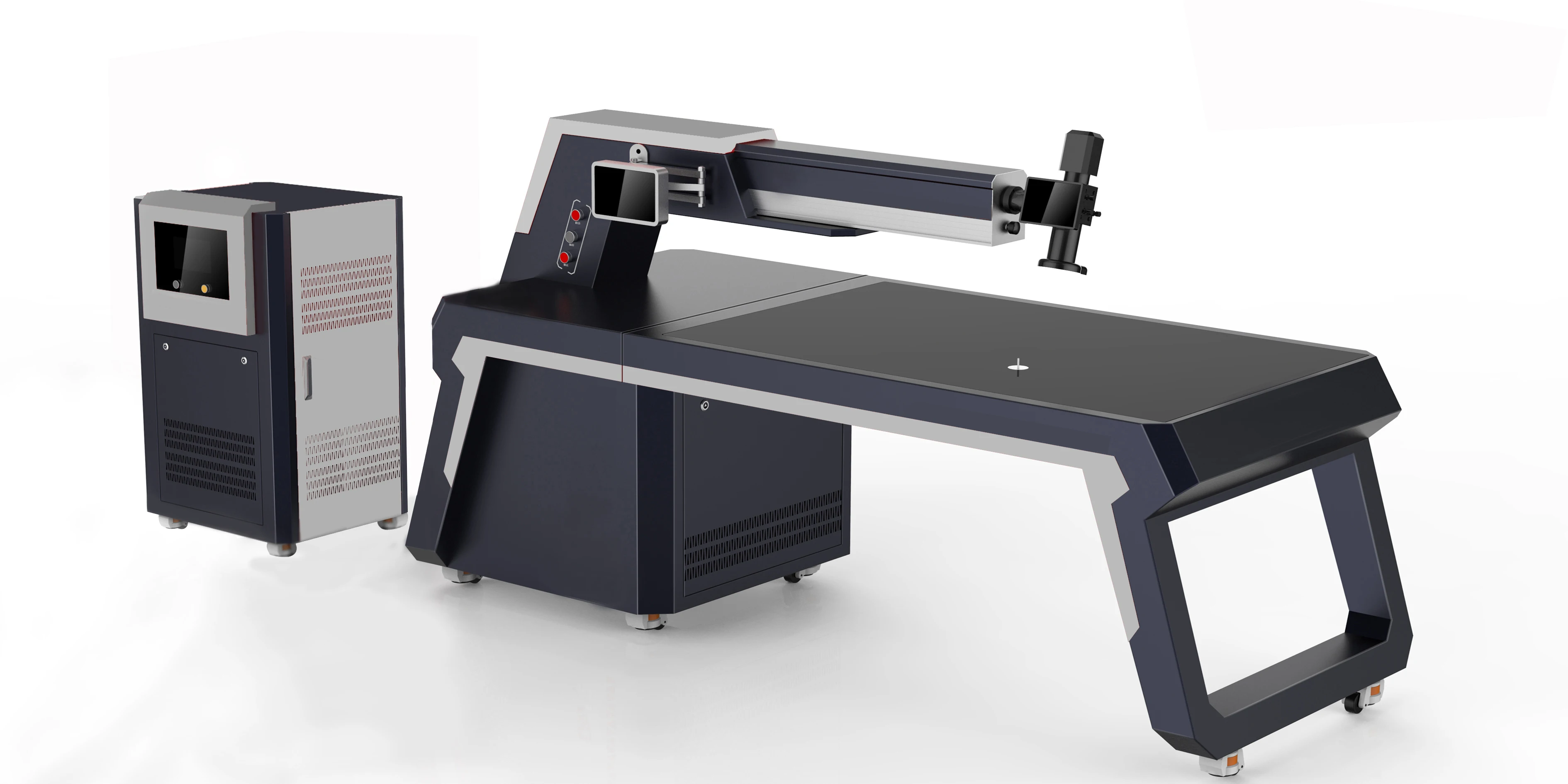 Newest design top quality  double optical path laser advertising welding machine 500W