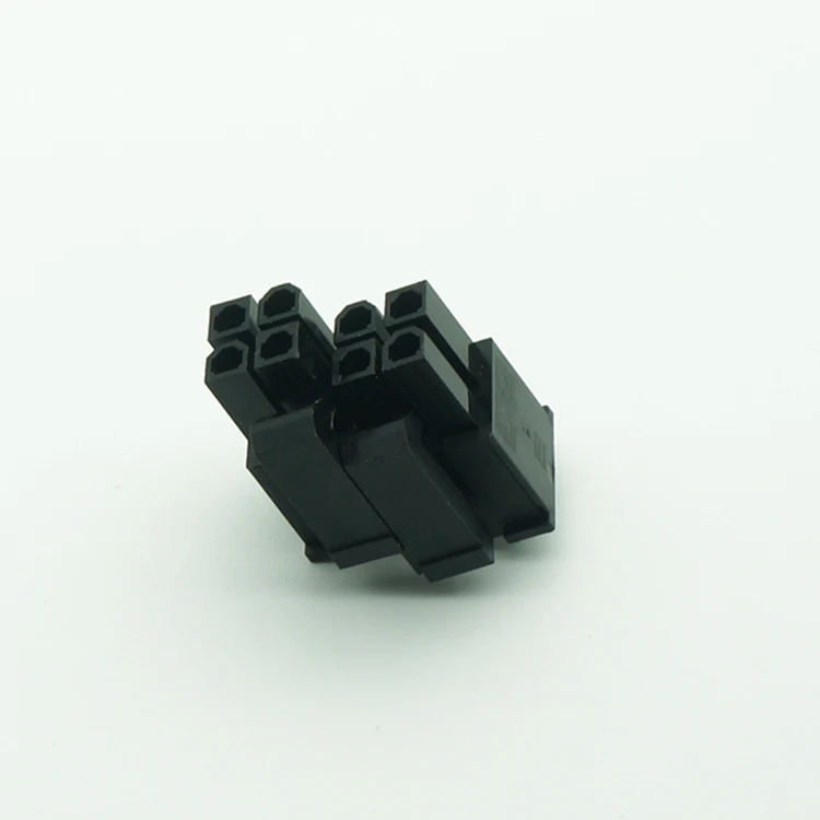 
ZPT Custom High Quality 8 pin Black Plastic Wire to Board 4.2mm 5557 Pitch Plastic Housing Connector 