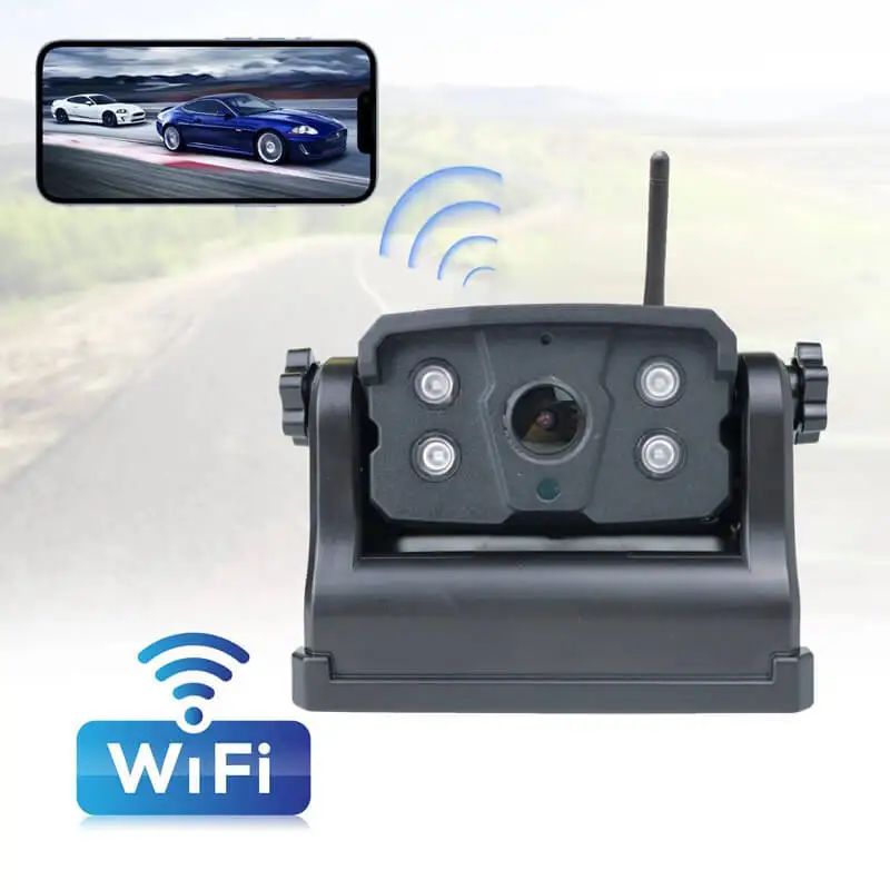 1080p Wireless Rearview Camera to for IOS Android Mobile Car Camera Wifi Reverse Infrared night vision Camera for car Truck