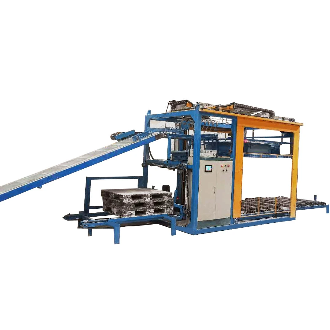 Fully automatic bag packing line with robot palletizer for rice grain