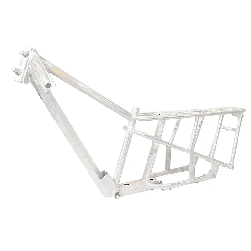 ZODIN Factory OEM Ebike Aluminum Alloy Fat Tire E-bike Frame Hybrid City Road Mountain Electric Dirt Bike Fixed Frame for adult