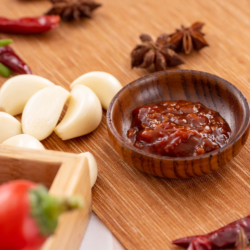 Китайский OEM HACCP BRC Halal натуральный красный чили материал Sambal Oelek по Заводской Цене острый соус с