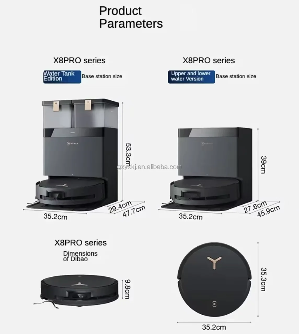 Робот-пылесос Ecovacs X5 X8 Pro беспроводной пылесос