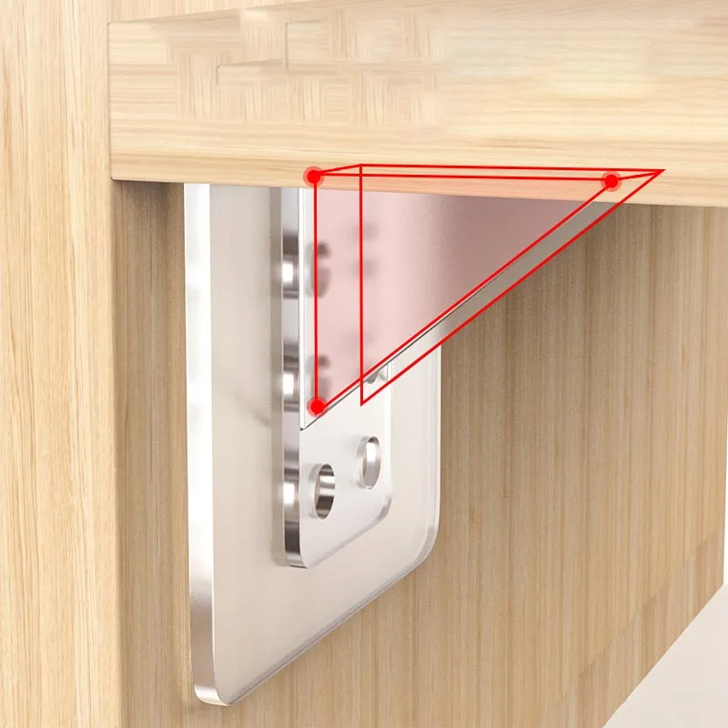 DS3817 Closet Shelf Bracket Cabinet Adhesive Shelf Support Peg Punch Free Adhesive Plastic Pegs Hanger Holder for Partition