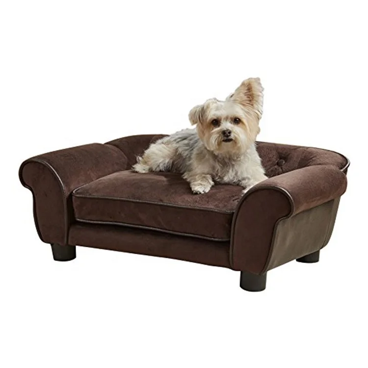 Wholesale Luxury Frame Elevated Raised Dog Antibite Washable Pet Dog Sofa