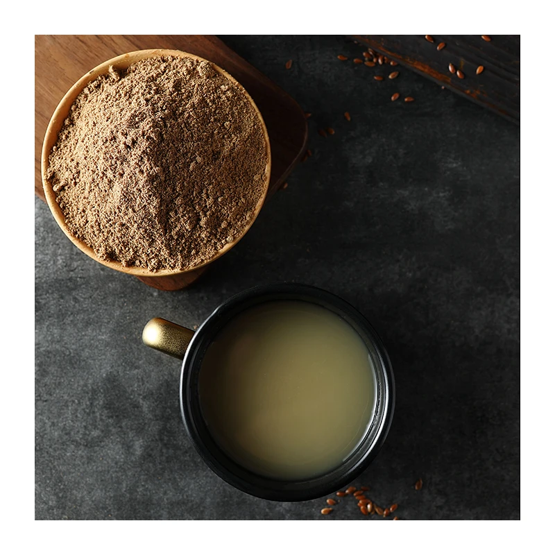 ISO HALAL Factory Price Linseed Extract Nature Protein Supplement Healthcare Flaxseed Organic Protein Powder