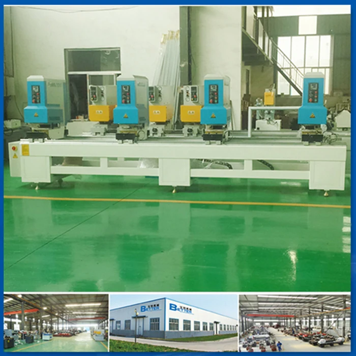 Plastic windows manufacturing machine