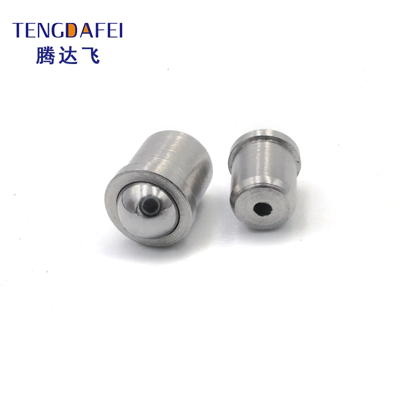 High Quality 304 Stainless Steel Spring Ball Plunger Press-Fit Steel Ball Plunger