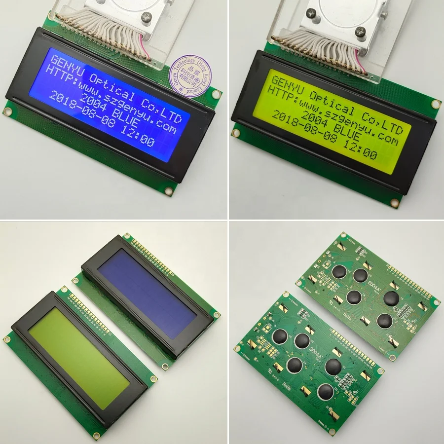 20x4 ЖК-модуль STN Y-G экран дисплея 5,0 V 4X20 i2c ЖК-дисплей с подсветкой