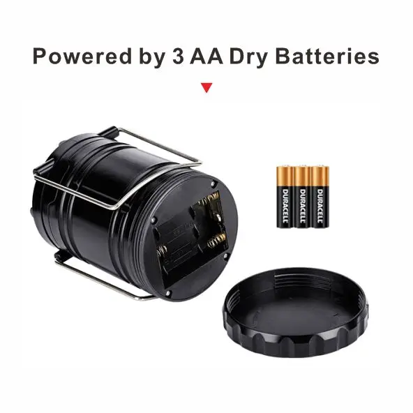 Bright Extendable Switch 30LEDs 3AA Battery emergency Lamps Portable Outdoor LED Camping Lantern Light