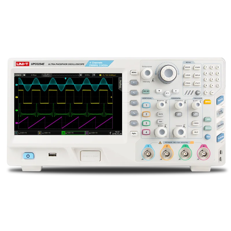 UNI-T MSO3000E серии цифровой осциллограф смешанный сигнал портативными осциллографами