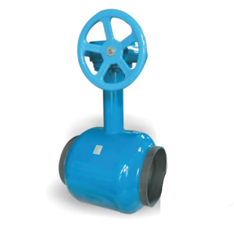 Carbon steel A105 manual straight through full welded ball valve natural gas pipeline full bore welded industrial ball valves