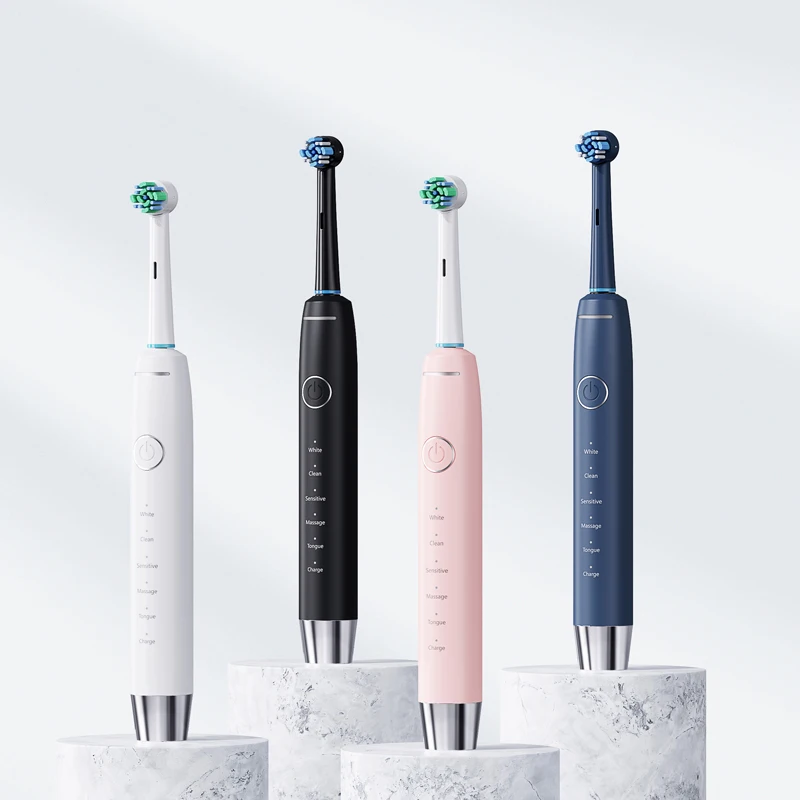 Donlim Brush Teeth Rotating Dental Whitening Rechargeable Electric Oscillating Toothbrush For Sensitive Gum