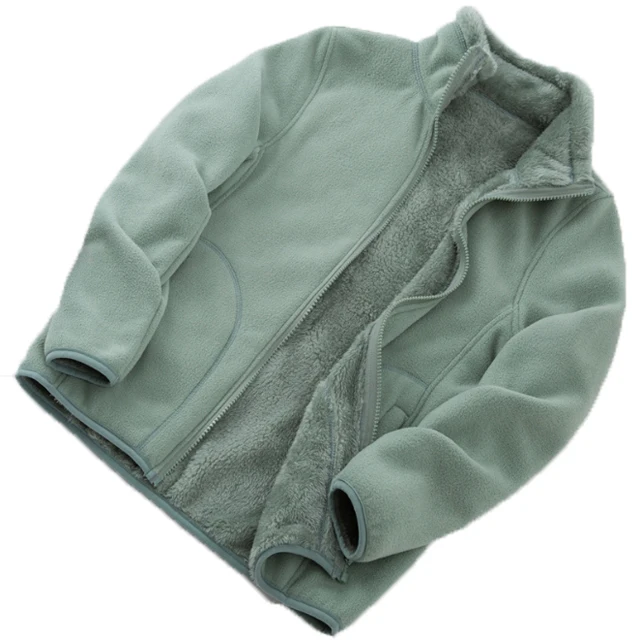 Autumn and winter new warm fleece warm jacket outdoor couple models for men and women