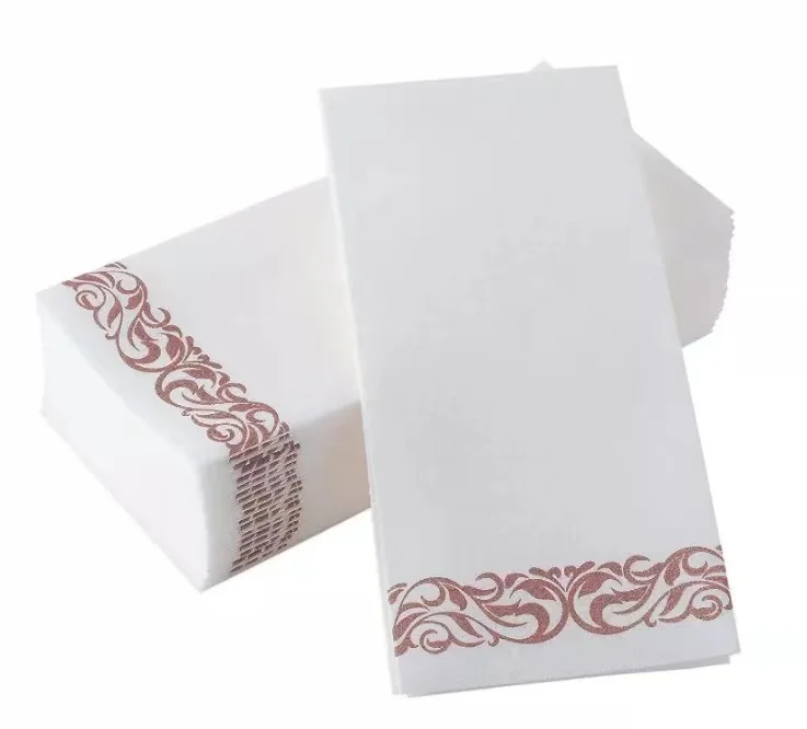 italian custom linen like paper napkins wholesale