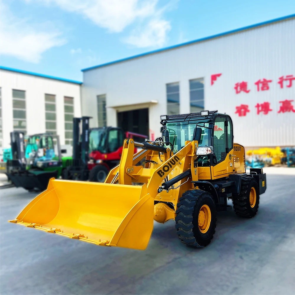 Small Front End Diesel 4x4 Loader 1 1.2 1.8 2 3 5 Ton Wheelloader China 4x4 Wheel Loader