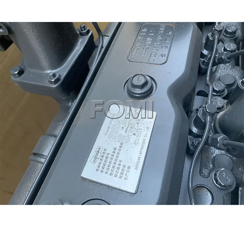 Запчасти для экскаватора FOMI DE08TIS двигатель Б/у дизельный DB58T DB58 DE12TIS D1146 DE08TIS двигатель в сборе для Doosan