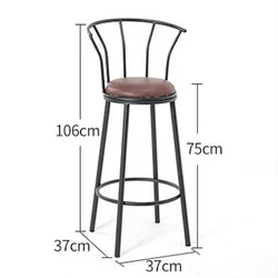 Factory American Industrial Retro Vintage Cafe Pub Commercial Furniture High Pipe Iron Leg Solid Wood Bar Table
