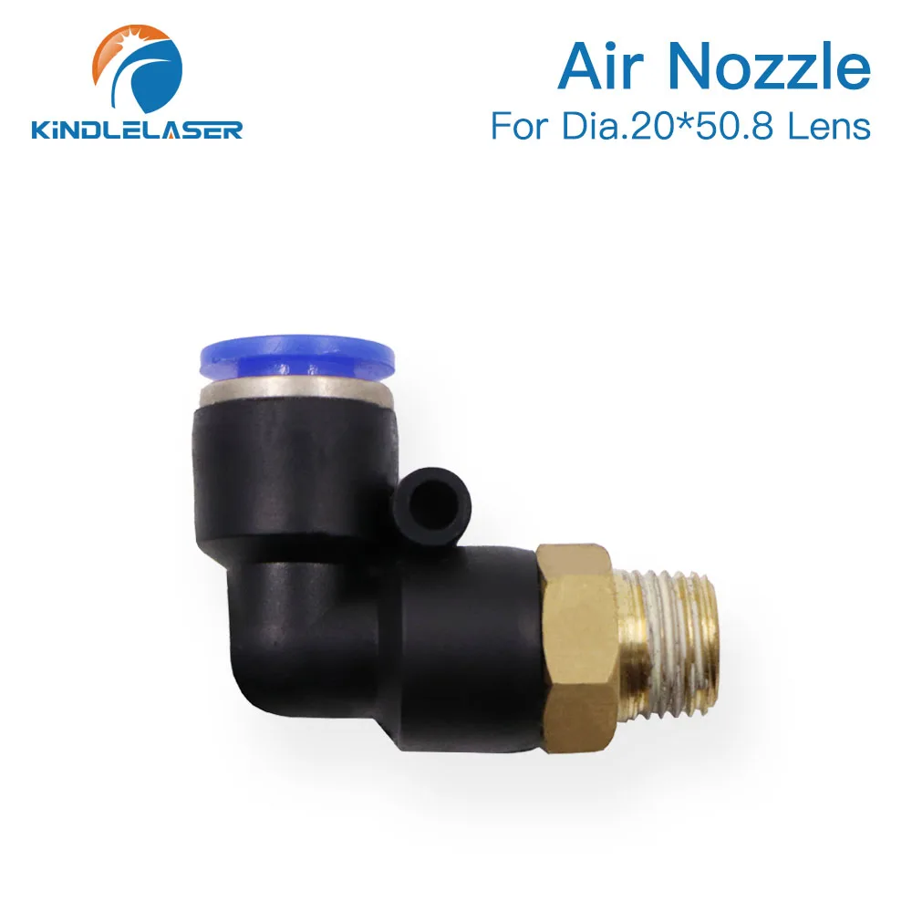 Diameter  20*50.8mm Air Nozzle for Laser Head for CO2 Laser Cutting Machine