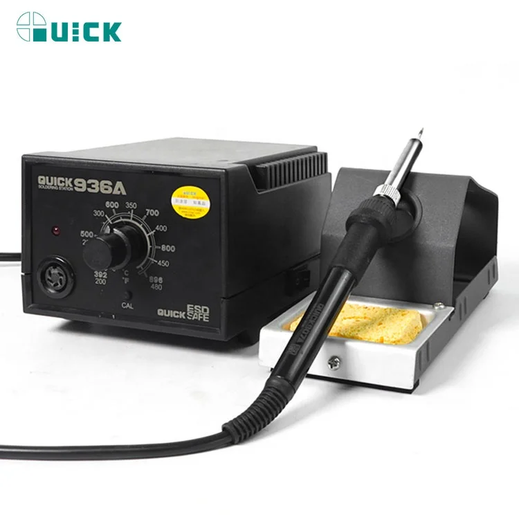 Original Quick 936A 60W Lead Free Temperature Control Soldering Iron Station