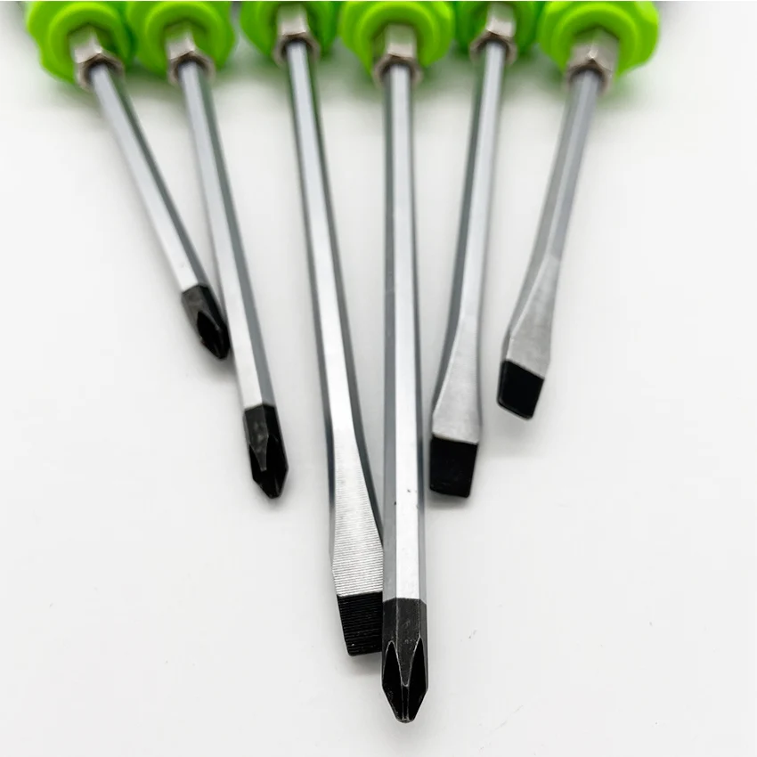 6PC set green plastic handle CRV material pocket torx screwdriver