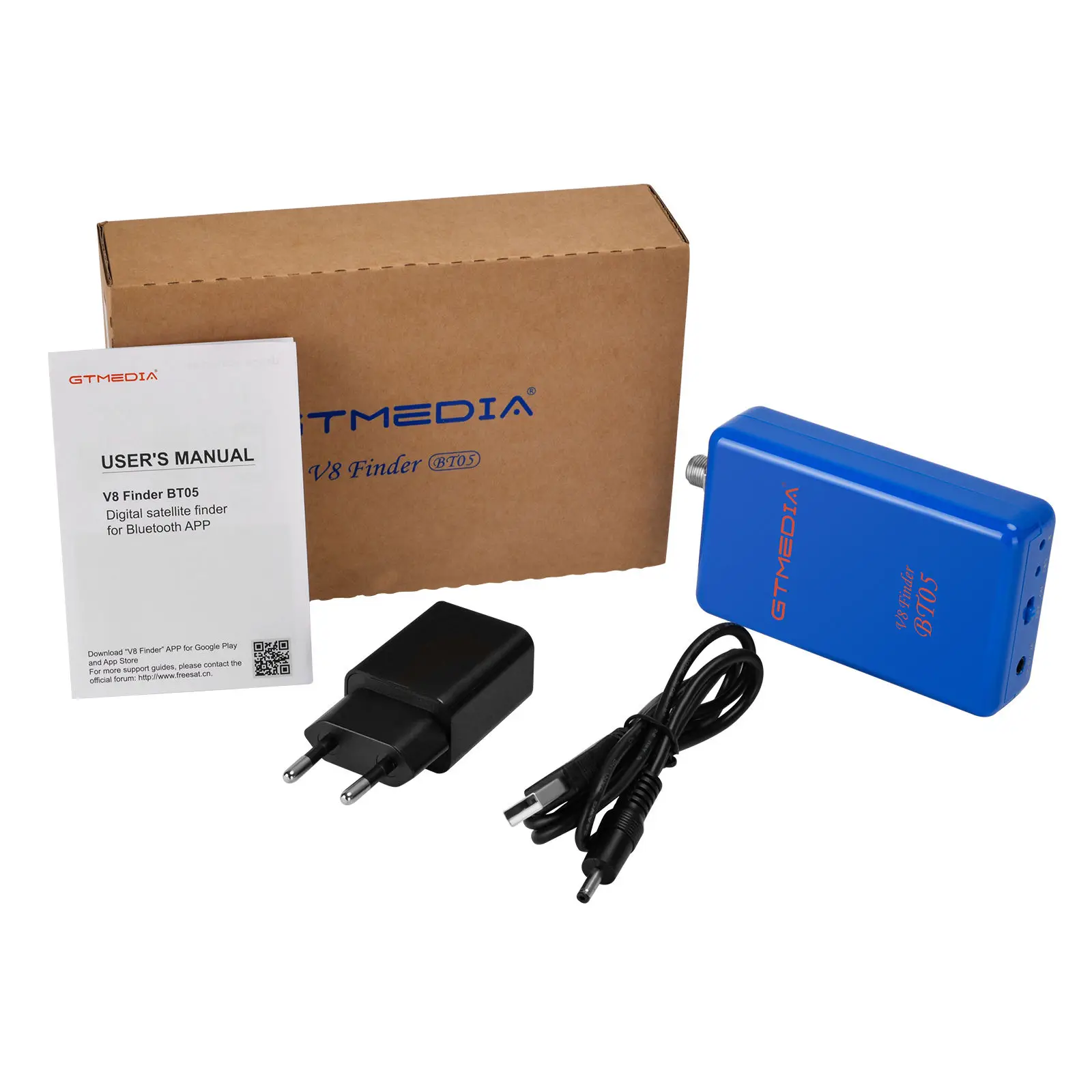 DVB-S2 Satellite Finders Digital Satellite TV Receiver Signal Satfinder With Android B-T HD Finder Meter BT05