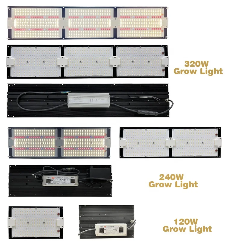 Custom Aluminum Profile LED Grow lighting Heat Sink Large Aluminum heatsink for 120W 240W grow light