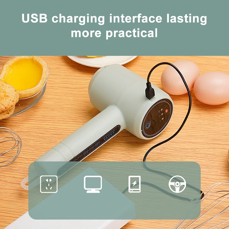 Hot Selling Kitchen Products Portable Multifunction Egg Beater Instant Cream Mixer Household Mixer