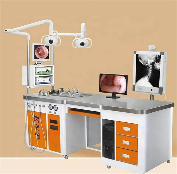 Economical ENT treatment unit device with camera and recording system