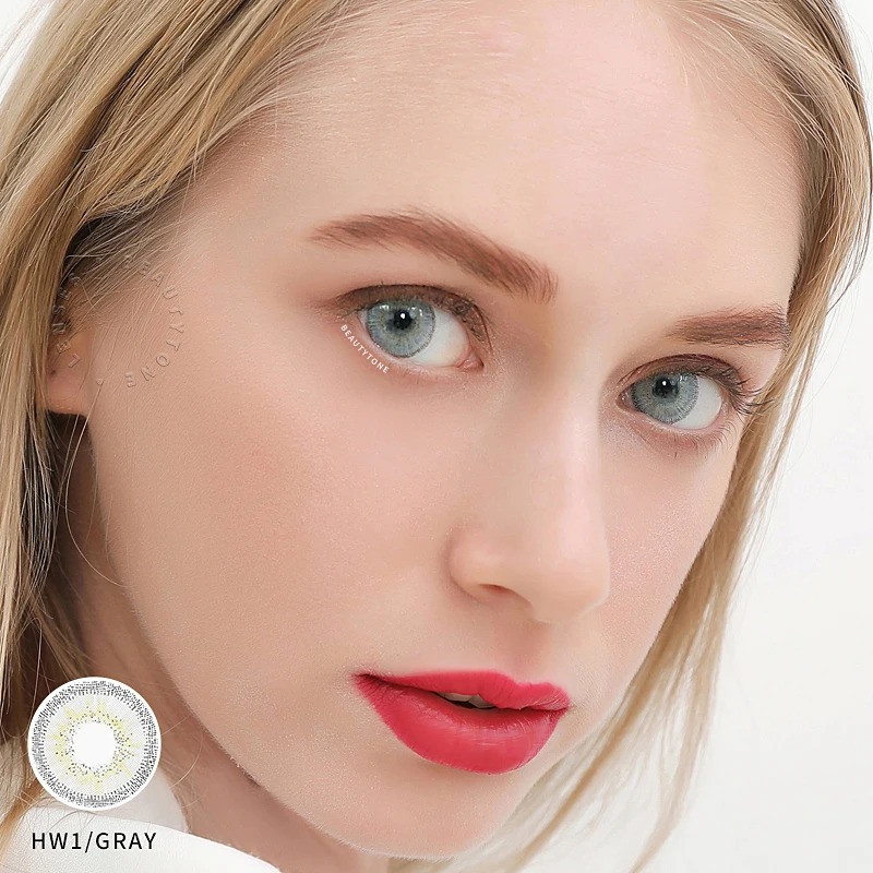 Контактные линзы для глаз BeautyTone Hollywood коричневый 3 тона диаметр 14 2 1 год цветные