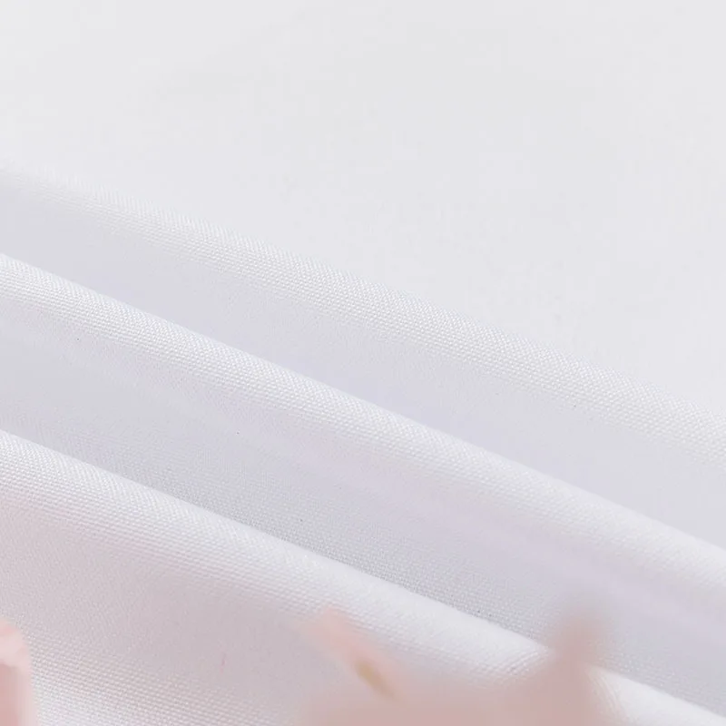 Wholesale Luxury 60x102Inch Round Polyester Table Linen White Table Cloths Tablecloths For Wedding Hotel Party Restaurant