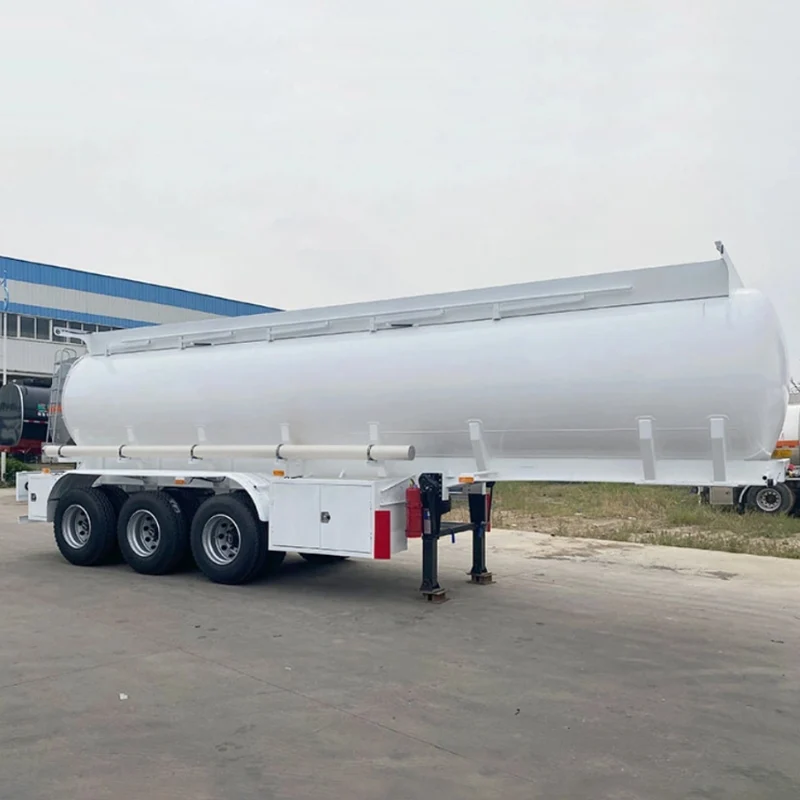 CHINA 3 AXLES Oil  Fuel diesel Tanker semi trailer Truck Howo 45000 Liters Oil Tank Truck Semi-trailer Gasoline Tanker Traile